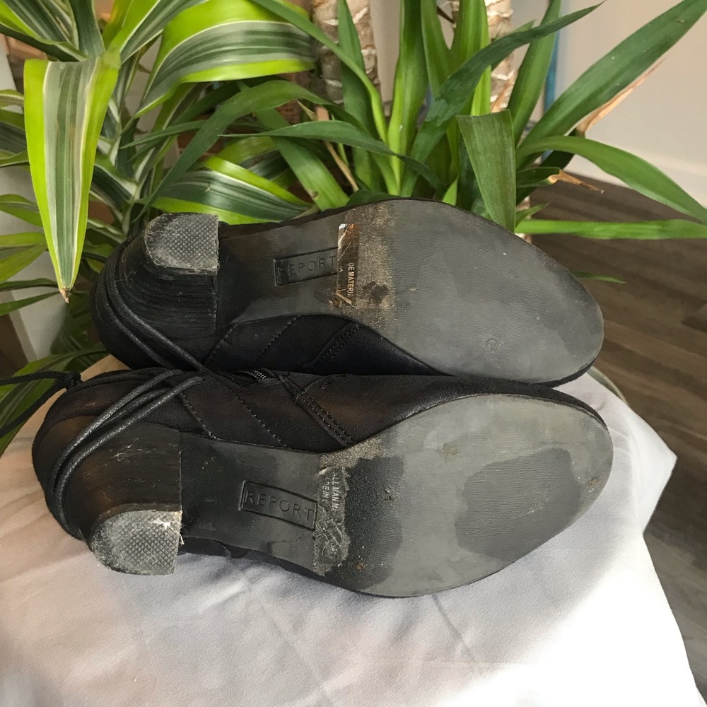 Report leather ankle boots - Picture 5 of 8